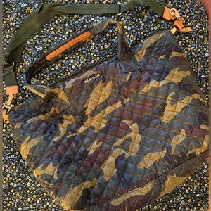 MZ Wallace Green Quilted Tote